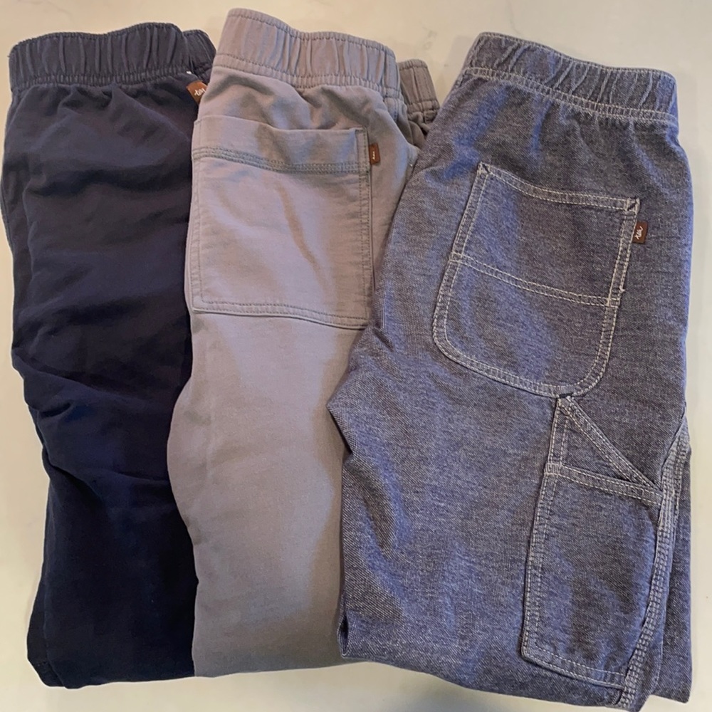 3 pairs of well-loved Tea Collection Boys pants size 10